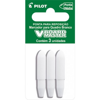 Ponta Refil Para Pincel Quadro Branco Wbma - Pct. C/ 3 Unid. em Oferta na Shopee
