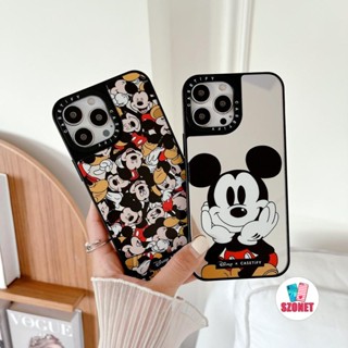Capa Do Telefone Disney Mickey Mouse Mirror Anti-Queda Para iPhone 15 14 13 12 11 Pro Max Plus X XR XS À Prova De Choque