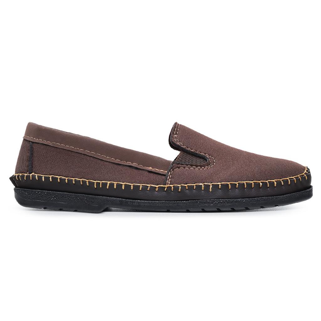 Sapato Masculino Mocassim Sapatilha Couro Legítimo Moda