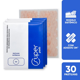 Stiper Pads - Pastilhas Sistemicas Adesivadas (30 un) em Oferta na Shopee