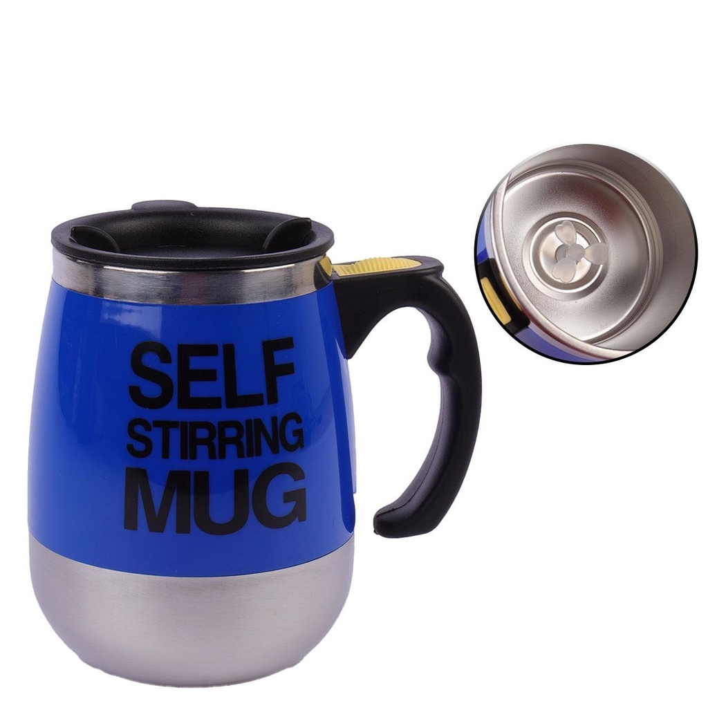 Caneca Misturadora de Inox 450ml a Pilha