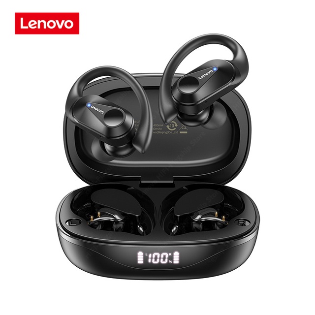Fones Lenovo Thinkplus LP75 para academia, corrida, esportes, Bluetooth 5.3, IPX5