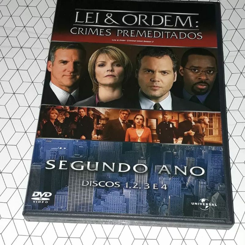 Box original Lei e ordem: crimes premeditado Segundo ano