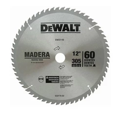 SERRA CIRCULAR P/ MADEIRA 12" C/ 60 DENTES DW03140 DEWALT