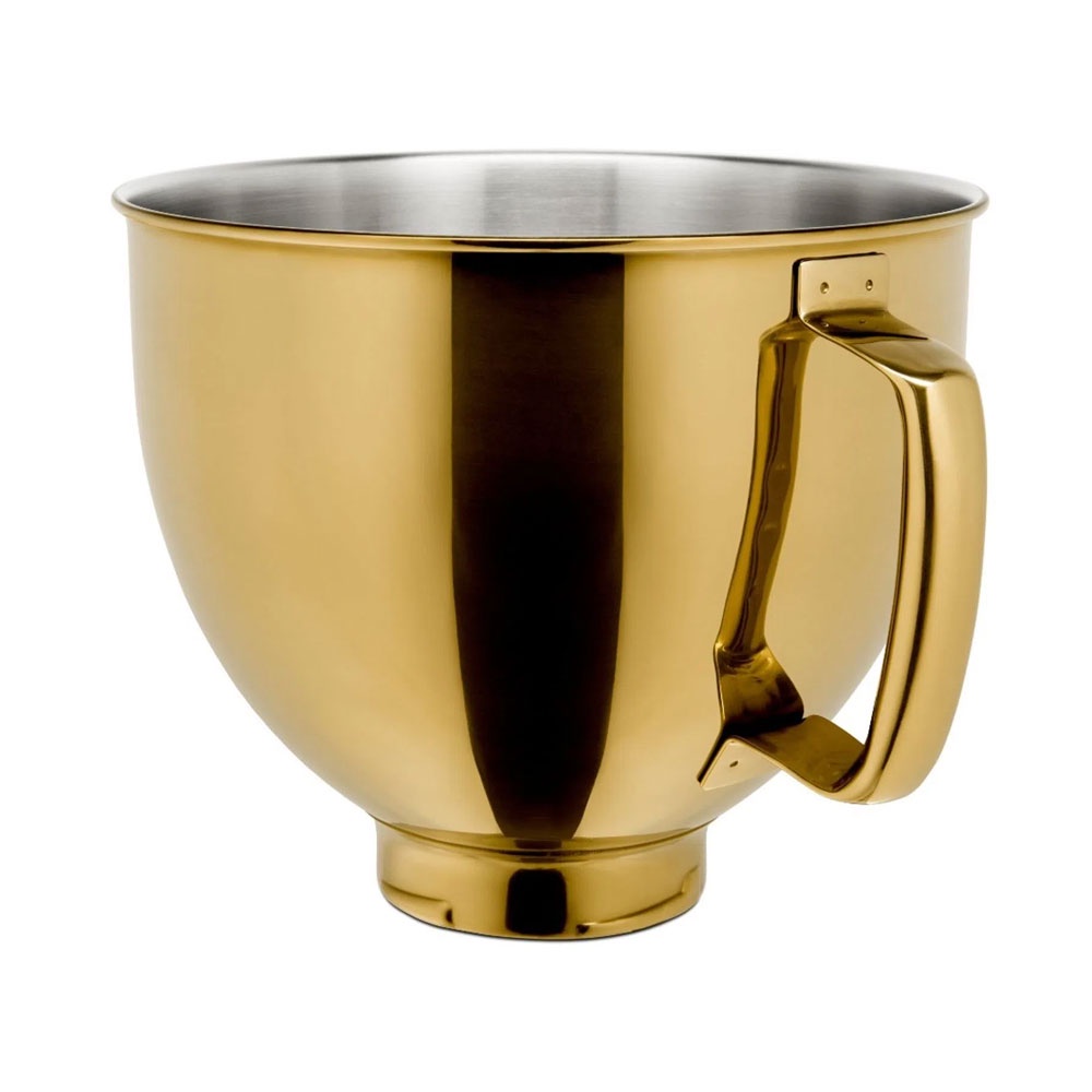 Tigela em Aço Inox Radiant Gold para Stand Mixer Kitchenaid KIQ08BY