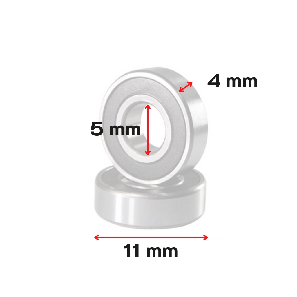 Rolamento Para Carretilha de Pesca E Molinete - 5x11x4 Mm