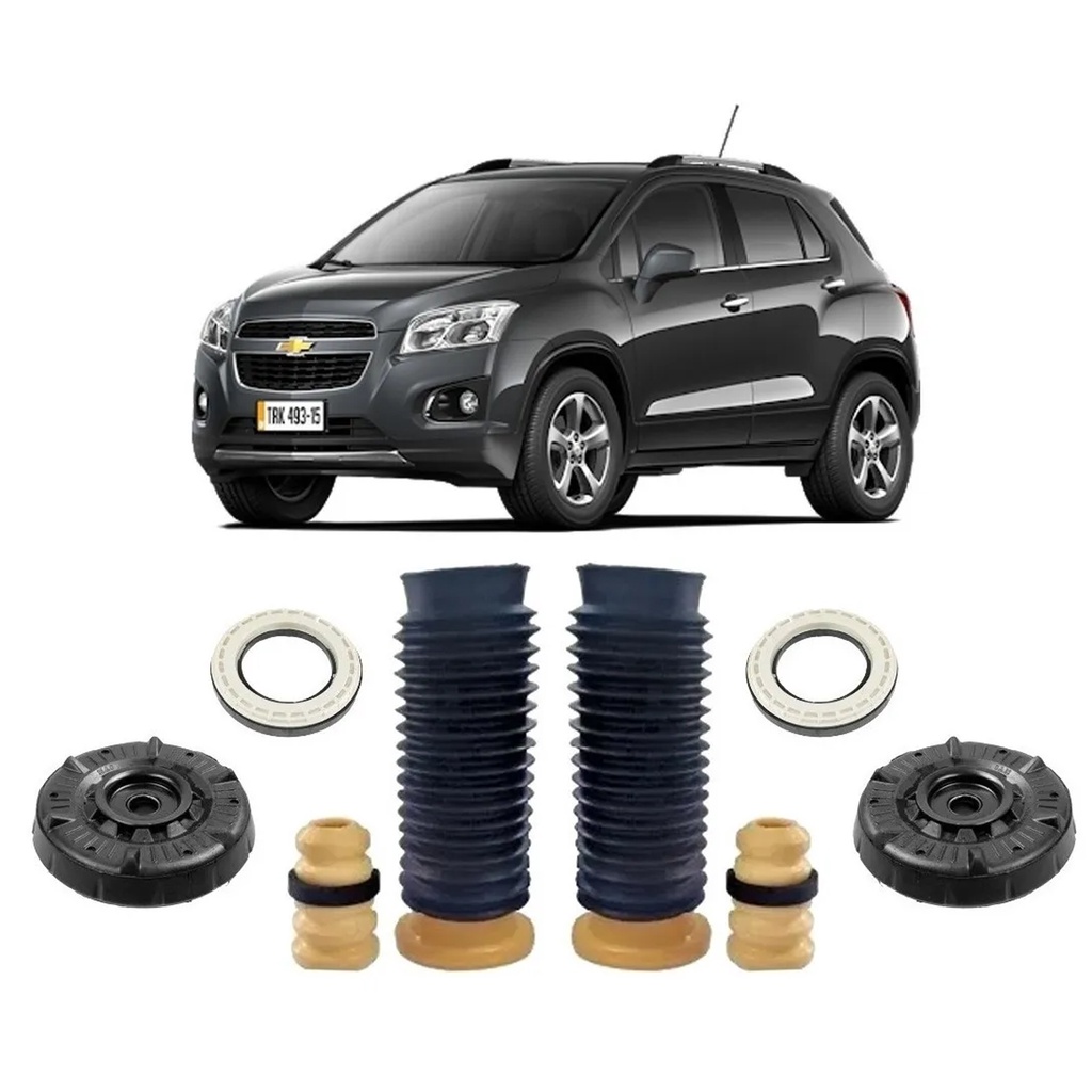 Kit Coxim Rolamento Batente Coifa Do Amortecedor Dianteiro Gm Tracker