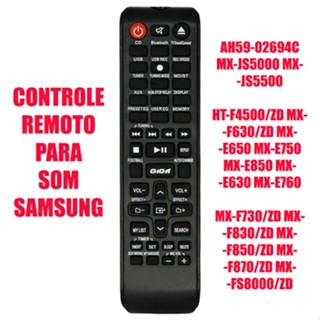 Controle Remoto para Som Giga Samsung MX-FS8000/ZD MX-JS5500
