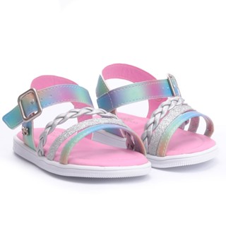 Sandália Infantil Feminina Casual Confortável Verão WorldColors Belinha