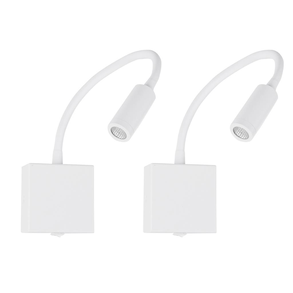 Arandela Articulada Cabeceira Branca: Onde Comprar | BuscaProdutos