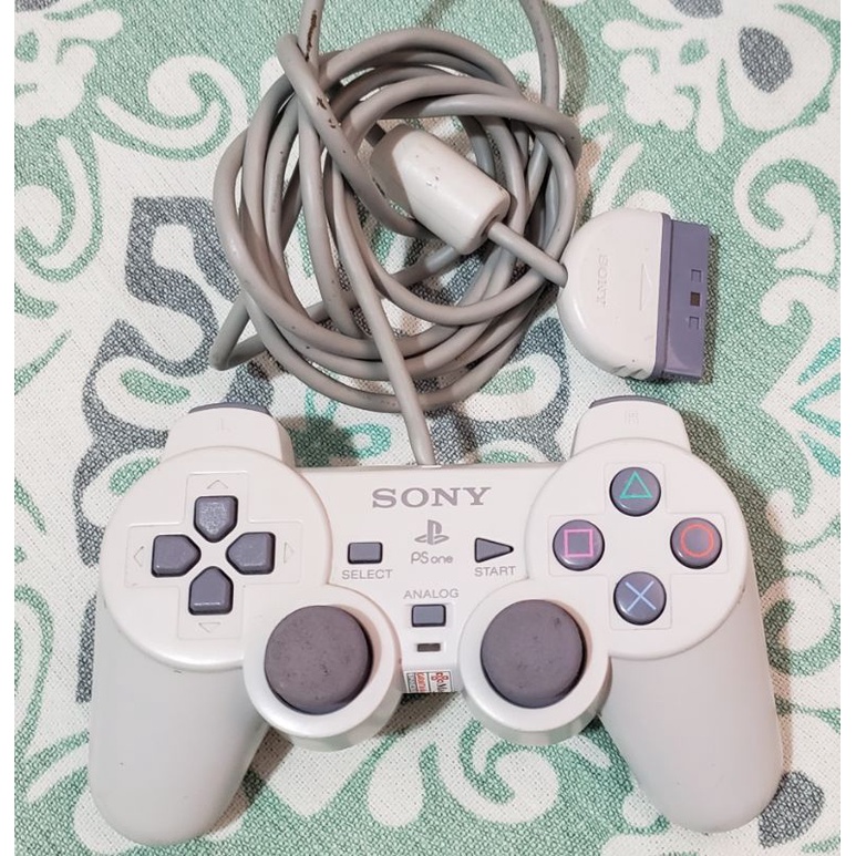 Controle Playstation 1 Branco Original - Escorrega o Preço