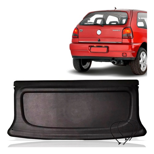 Tampão Bagagito Gol G2 95 96 97 98 99 Preto Cordão em Oferta na Shopee