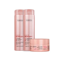 Kit Sh. Cond. e Mascara Hair Remedy 200ml - Cadiveu