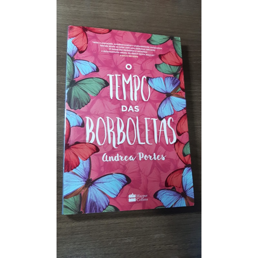 Livro - No tempo das borboletas, Andrea Portes | Shopee Brasil