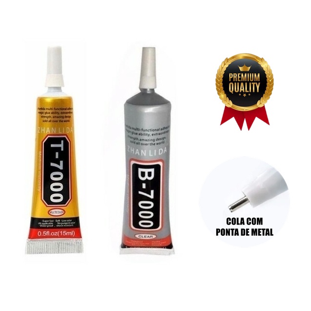 Cola Para Colar Tela De Celular T7000 / B7000 15ml
