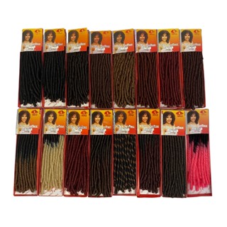 Cabelo Sintético Nina Softex 100g Crochet Braids Fibra Japonesa Sintético Cacheado e dread