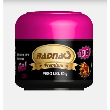 Odorizante Radgel  (60 Gr) Radnaq - Talco em Oferta na Shopee