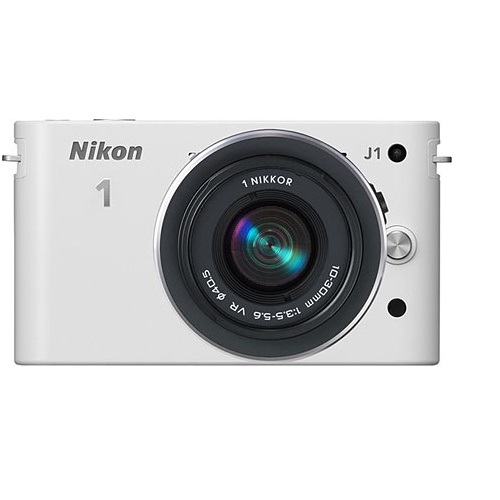 nikon 1 white camera