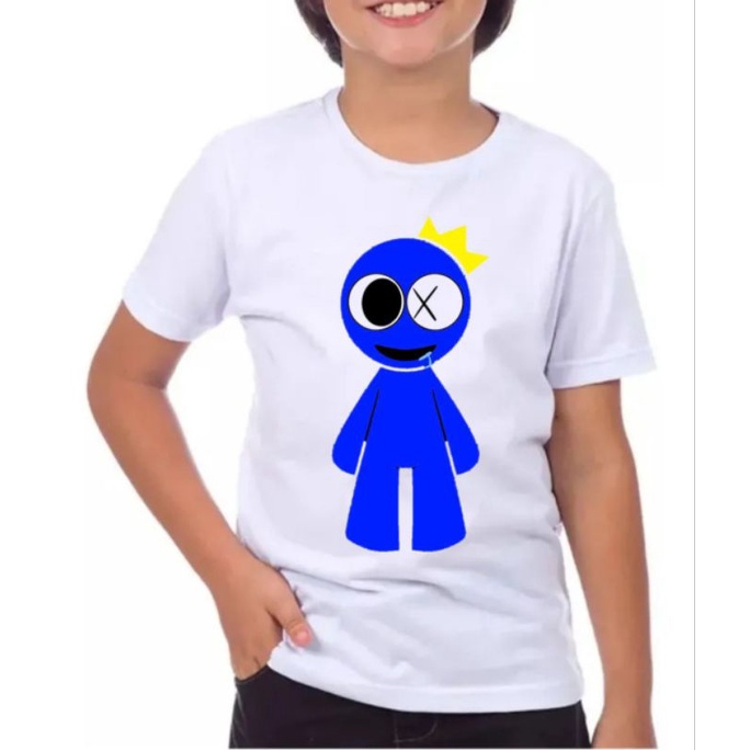 Camiseta rainbow Friends Roblox camiseta Blue Babão