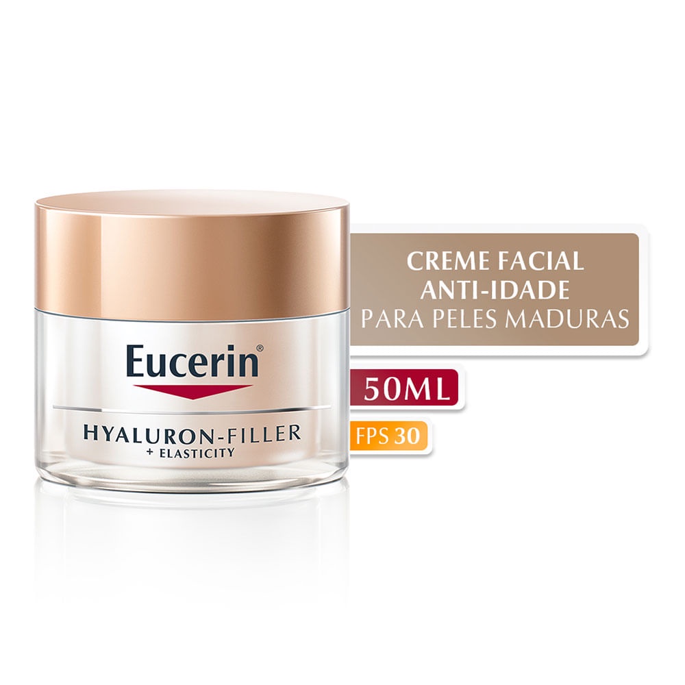 Eucerin Hyaluron-Filler Elasticity Dia Creme Anti-rugas FPS 30 - 51g