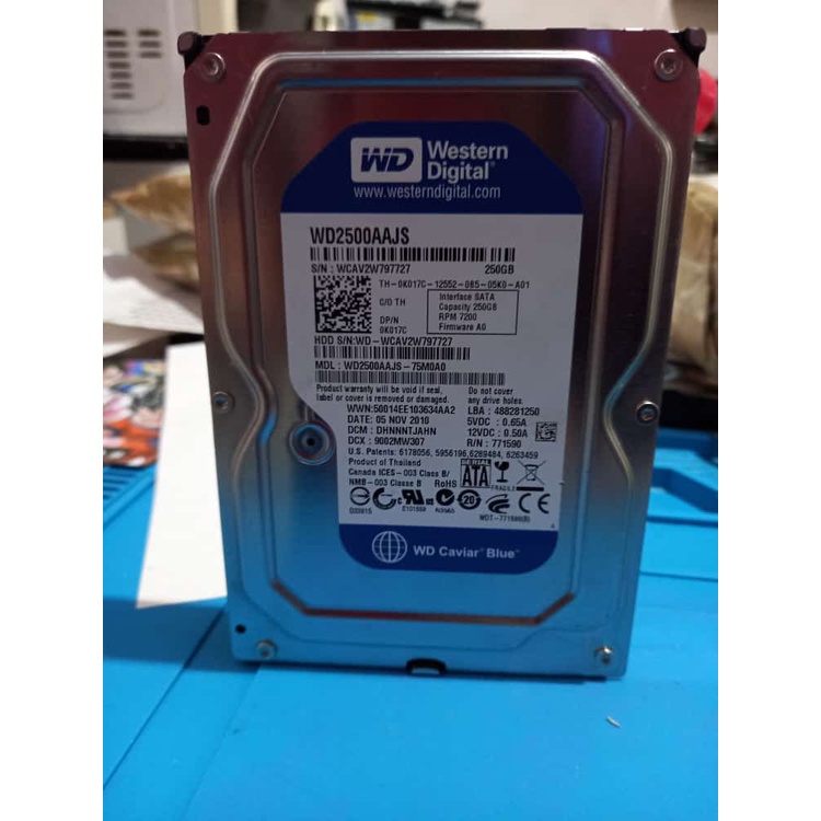HD DE 250GB Desktop/dvr 3.5 não serve em notebook em Oferta na Shopee