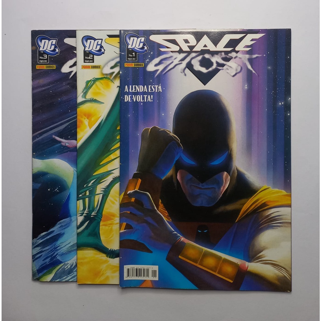 DC Space Ghost 1 2 3 Minisserie Completa Panini 2006 Excelentess