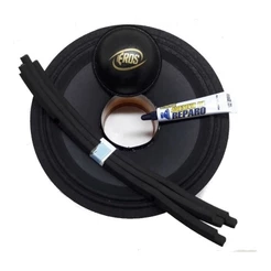 Reparo Original Woofer 10 Eros E-510LC Black 500 Watts RMS - 8 Ohms