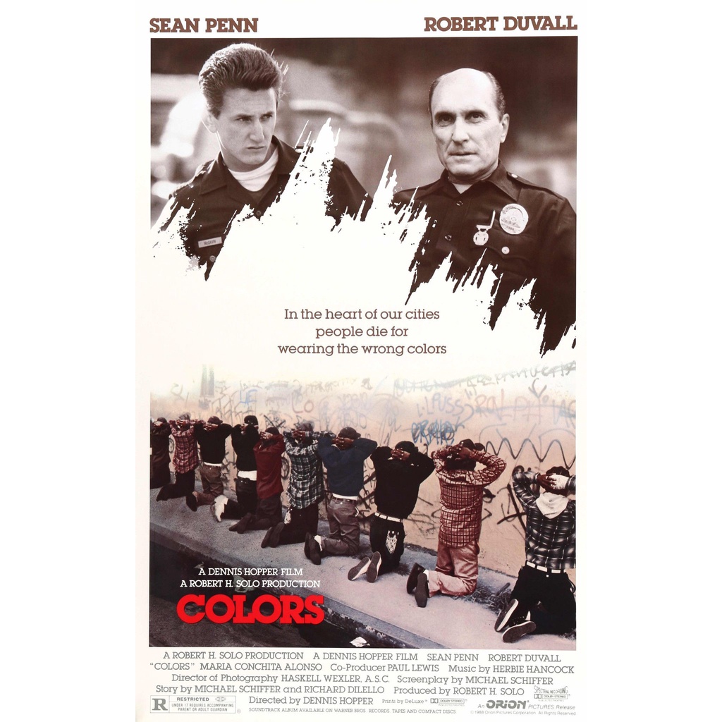 Colors - As Cores da Violência (1988) (Colors) Sean Penn e Robert Duvall - Dublagem Clássica
