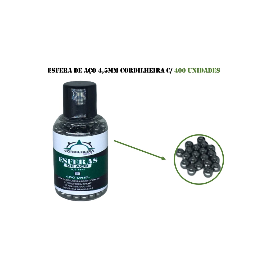 Pote de Esferas de Aço 4,5mm | 400 Unidades em Oferta na Shopee