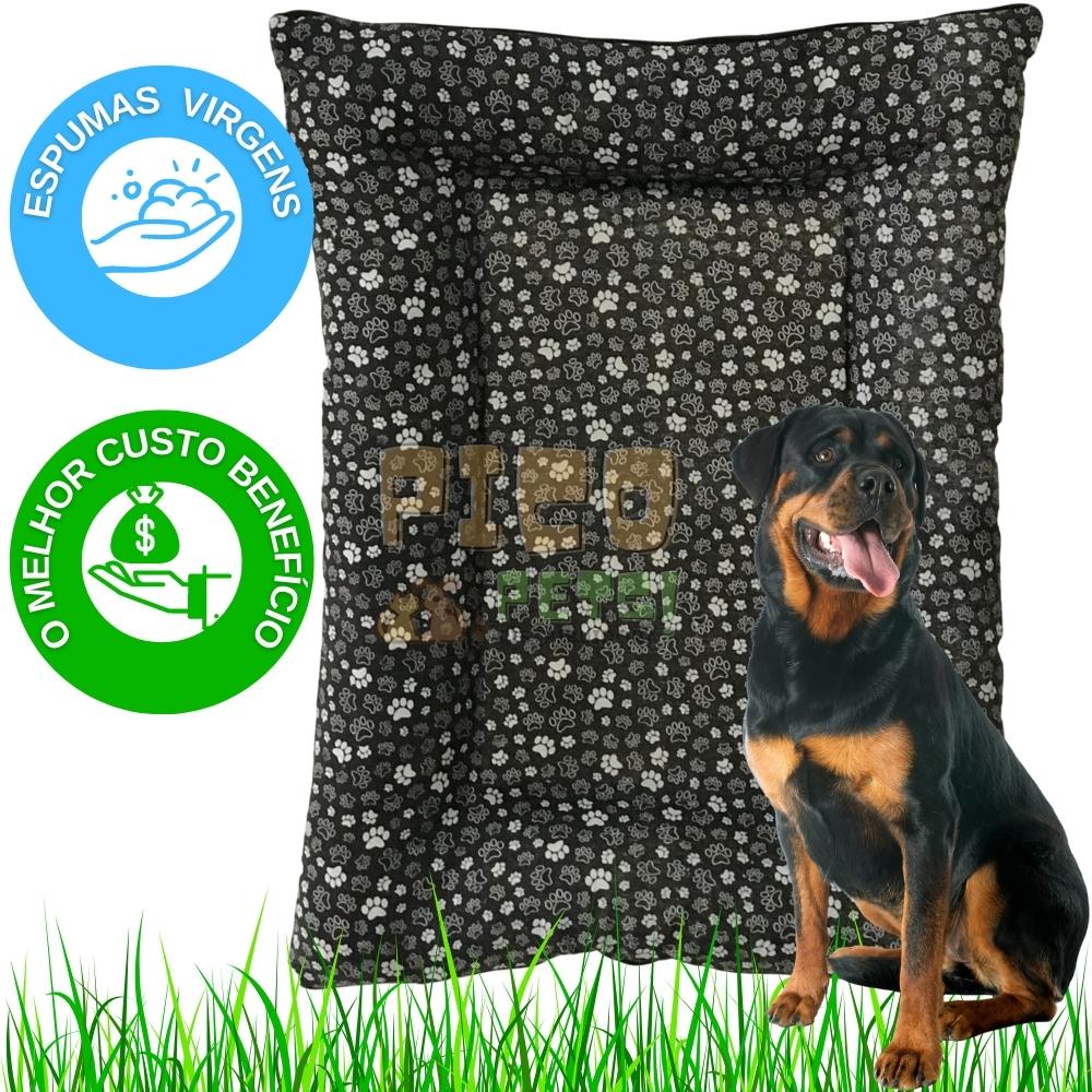 Colchonete gg cama pet caminha de cachorro grande anti friagem 120 x 80