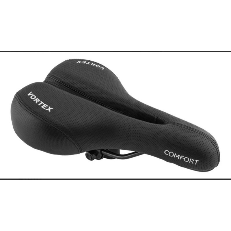 Banco Selim Bicicleta MTB Vortex Confort Vazado 180mm Largura Super Confortável com carrinho