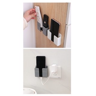 branco Suporte Multiuso De Parede Adesivo Para Celular Controle Plástico Para Carregar Celular