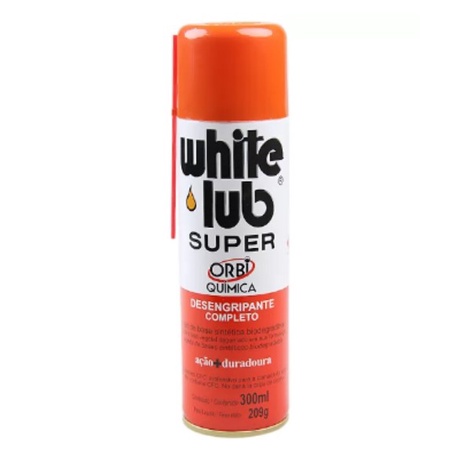 Desengripante "White Lub" - Aerosol (300 Ml) - Orbi Química em Oferta na Shopee