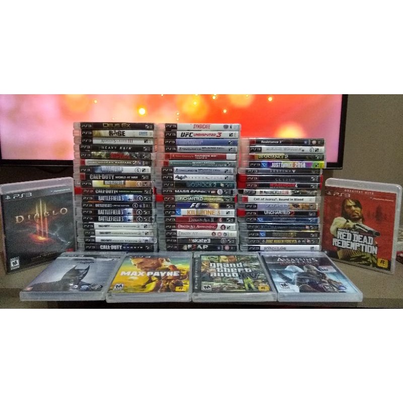 Jogos originais PS3 mídia física Playstation 3