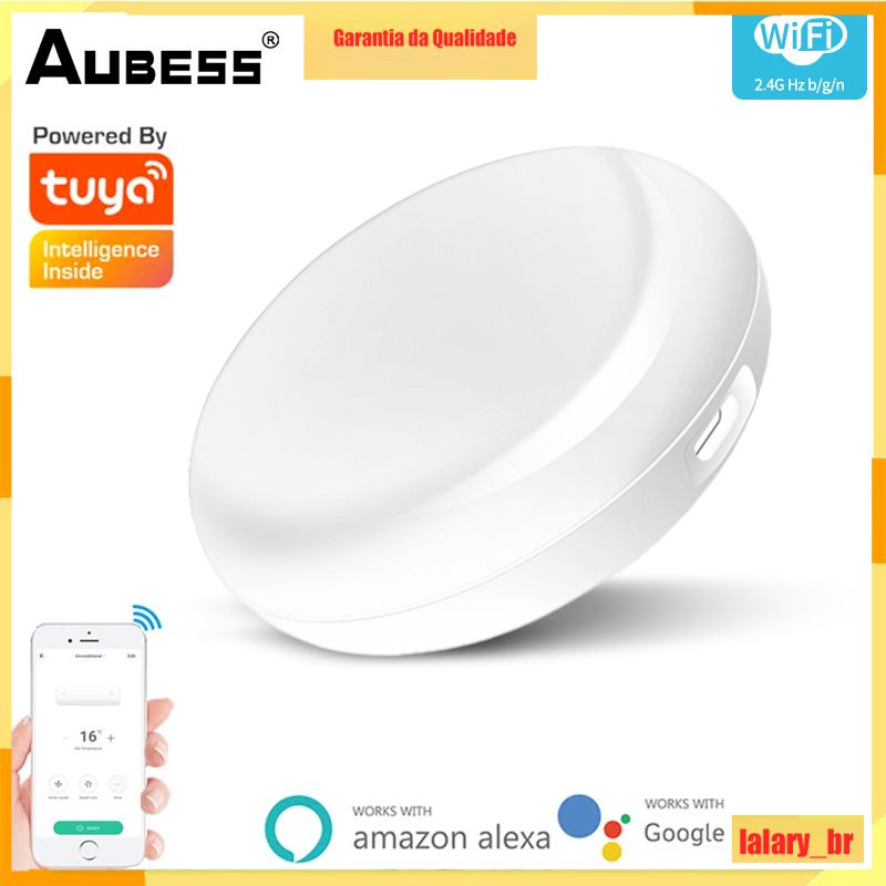 Wifi-Control Remote IR Controle Remoto Wi-Fi (2.4Ghz) Habilitado Infravermelho Universal Para Ar Condicionado Tuya Smart Life App