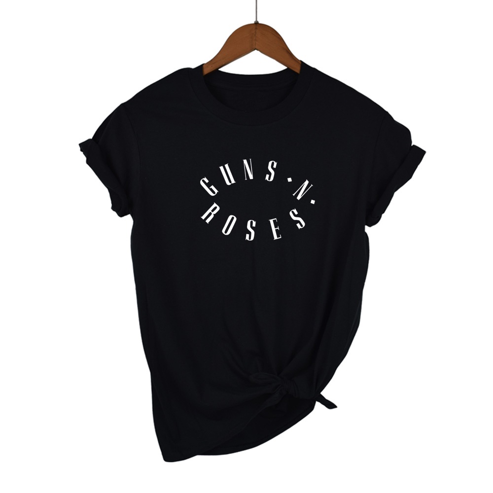Camisa Camiseta Guns N' Roses Banda De Rock Unissex