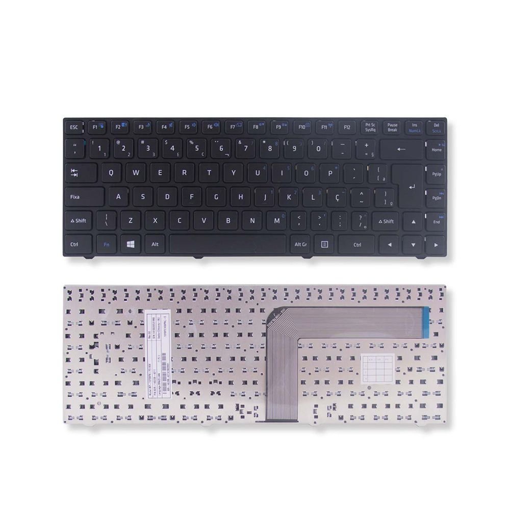 Teclado Positivo  SIM+ 5450 SIM+ 755 SIM+ 980M Unique N3955 Unique S2110 Unique S2065
