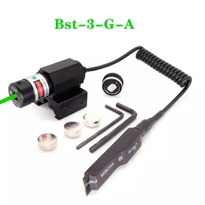 Mira a laser com Remote para Airsoft trilho de 11mm e 20mm Original ...