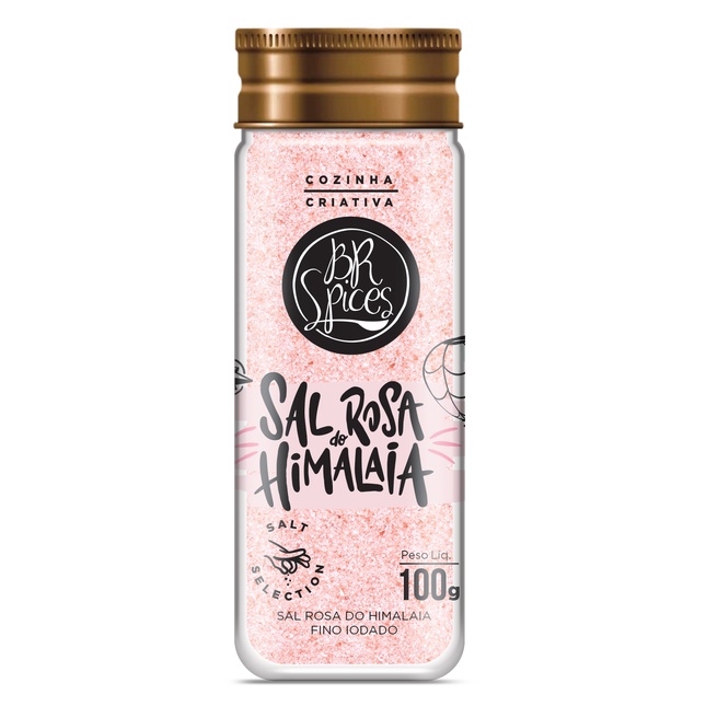 Sal Rosa do Himalaia Fino BR Spices 100g