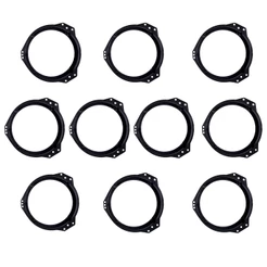 Kit 10 Aros Adaptador Gol Corsa Alto Falante 6 Polegadas Dianteiro