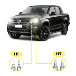Kit Ultra LED Volkswagen Amarok 2011/2022 20000 Lúmens 6500K