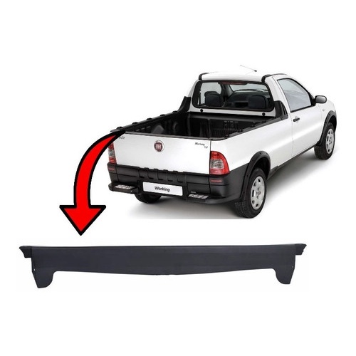 Friso Tampa Caçamba Strada 05 06 07 2008 2009 2010 2011 2012 em Oferta na Shopee