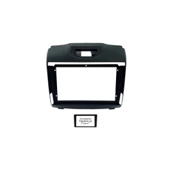 Moldura 9" e 7" GM S10 Trailblazer 2013 à 2015 - Black Piano