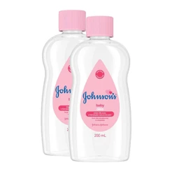 Kit com 2 Óleos Johnson's Puro 200mL
