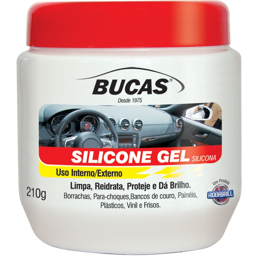 Silicone Gel Bucas (210 Gr) - Rodabrill em Oferta na Shopee