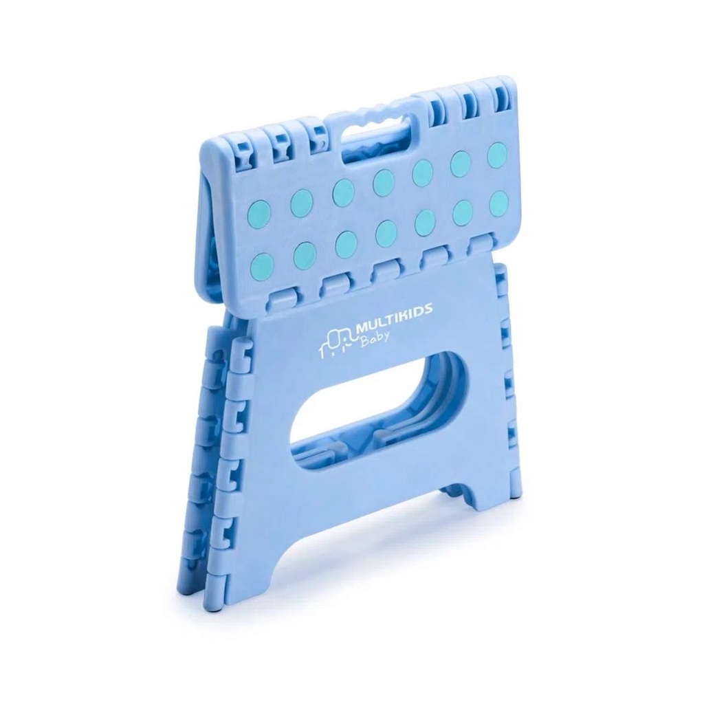 Detalhes do Banquinho Multiuso para Crianças Dobrável Azul Multikids Baby - BB1009