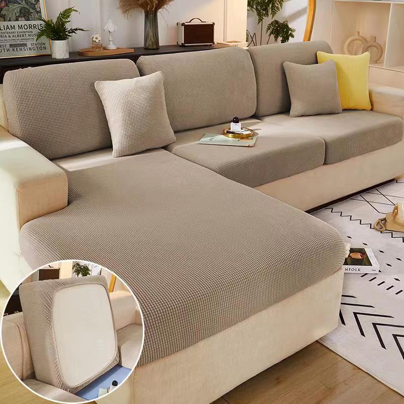 Capa de almofada de sofá elástico Capa de sofá antiderrapante Decoração de casa de quatro estações