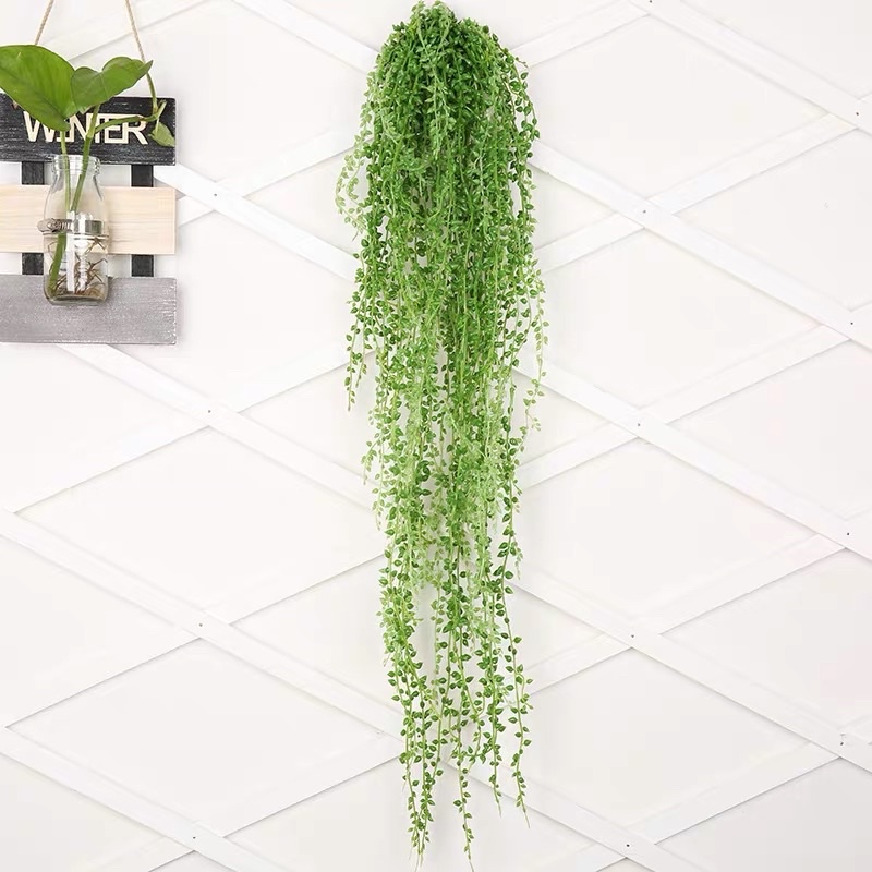 planta artificial buquê de pendente 110cm A decoração de casa flor e Sara  te decoração cima da mesa | Shopee Brasil