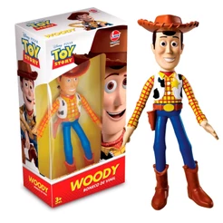 Boneco Vinil Woody Toy Story Fácil de Limpar Colecionável Diversão Brincadeira - Lider 2588