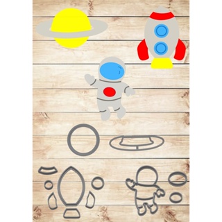 cortador astronauta para docinho 3cm Promoção em Oferta na Shopee